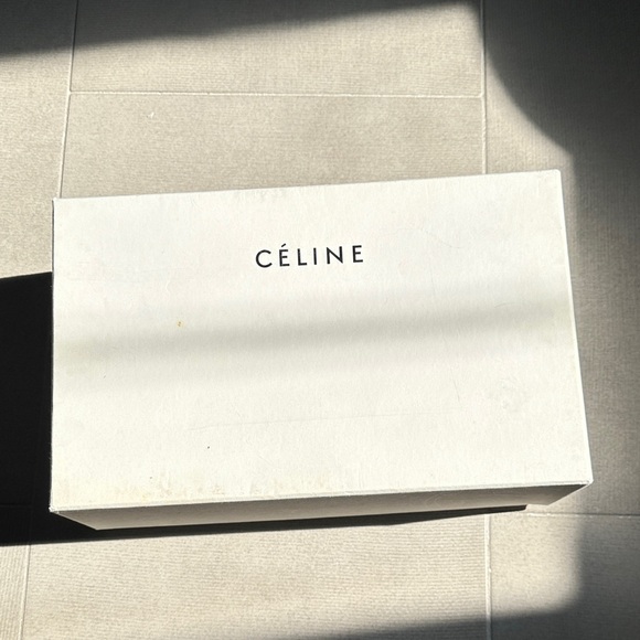 Céline black leather flats - Picture 1 of 4
